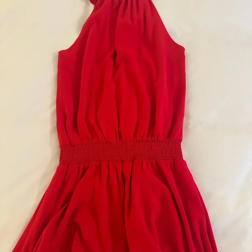 Amanda Uprichard Kimmie Dress in Red - Picture 5 of 5
